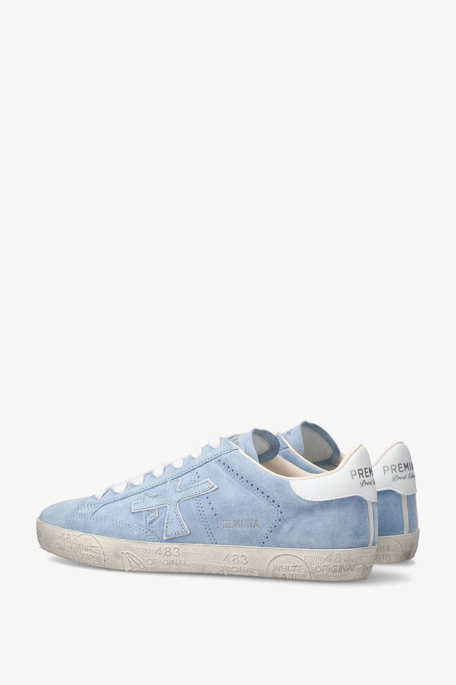 Premiata Sneaker StevenD 7532 Azzurro Donna-5