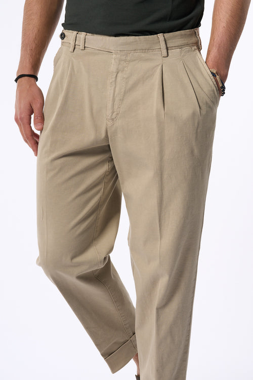 Pt Torino Pantalone Carrot Canapa Uomo-2