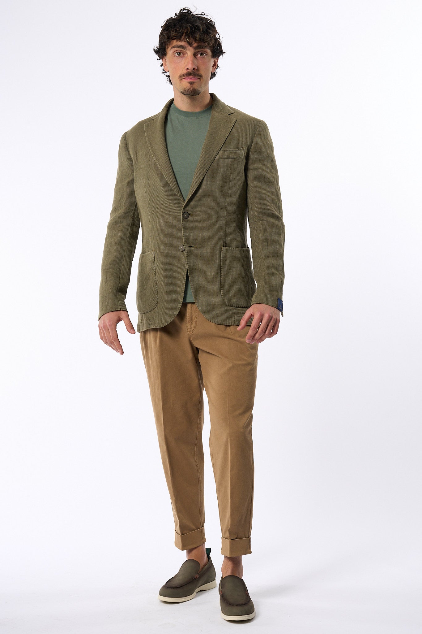 Pt Torino Pantalone Carrot Tabacco Uomo-3
