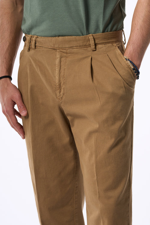 Pt Torino Pantalone Carrot Tabacco Uomo-2