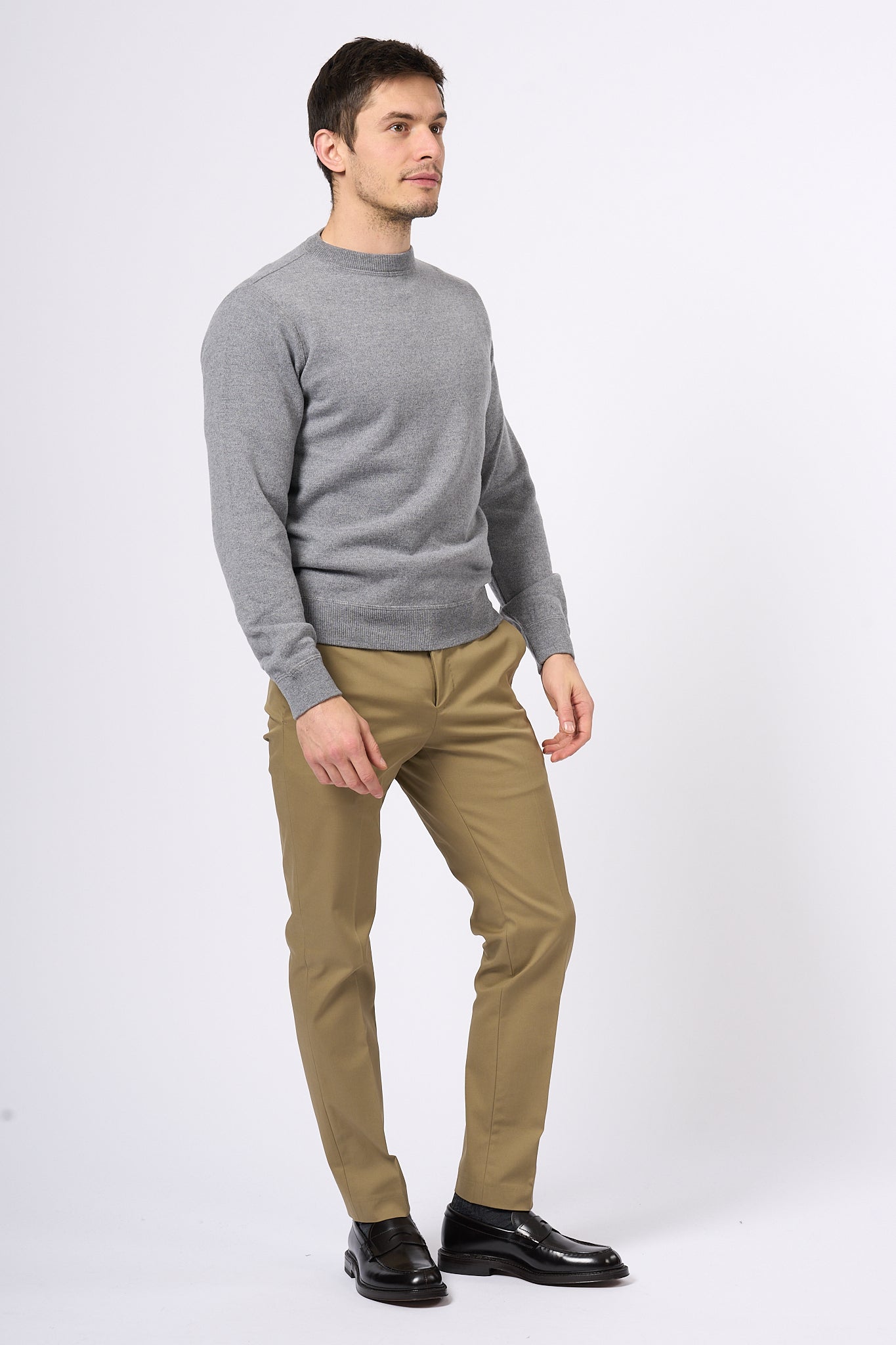 Pt Torino Pantalone Dieci Beige Scuro Uomo-3