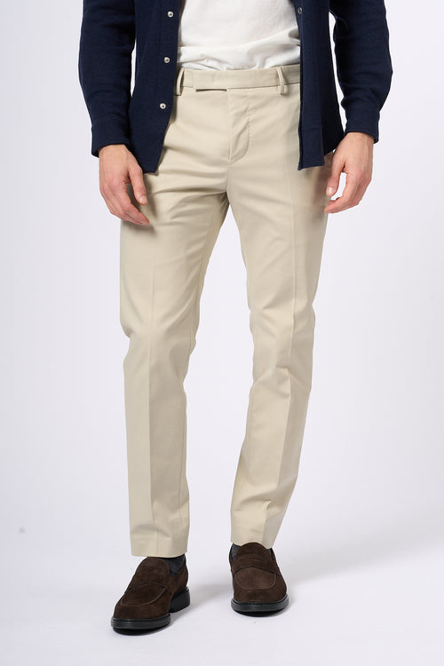 Pt Torino Pantalone Dieci Beige Uomo