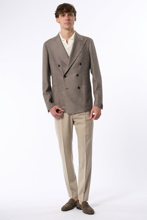 Pt Torino Pantalone Dieci Beige Uomo-2