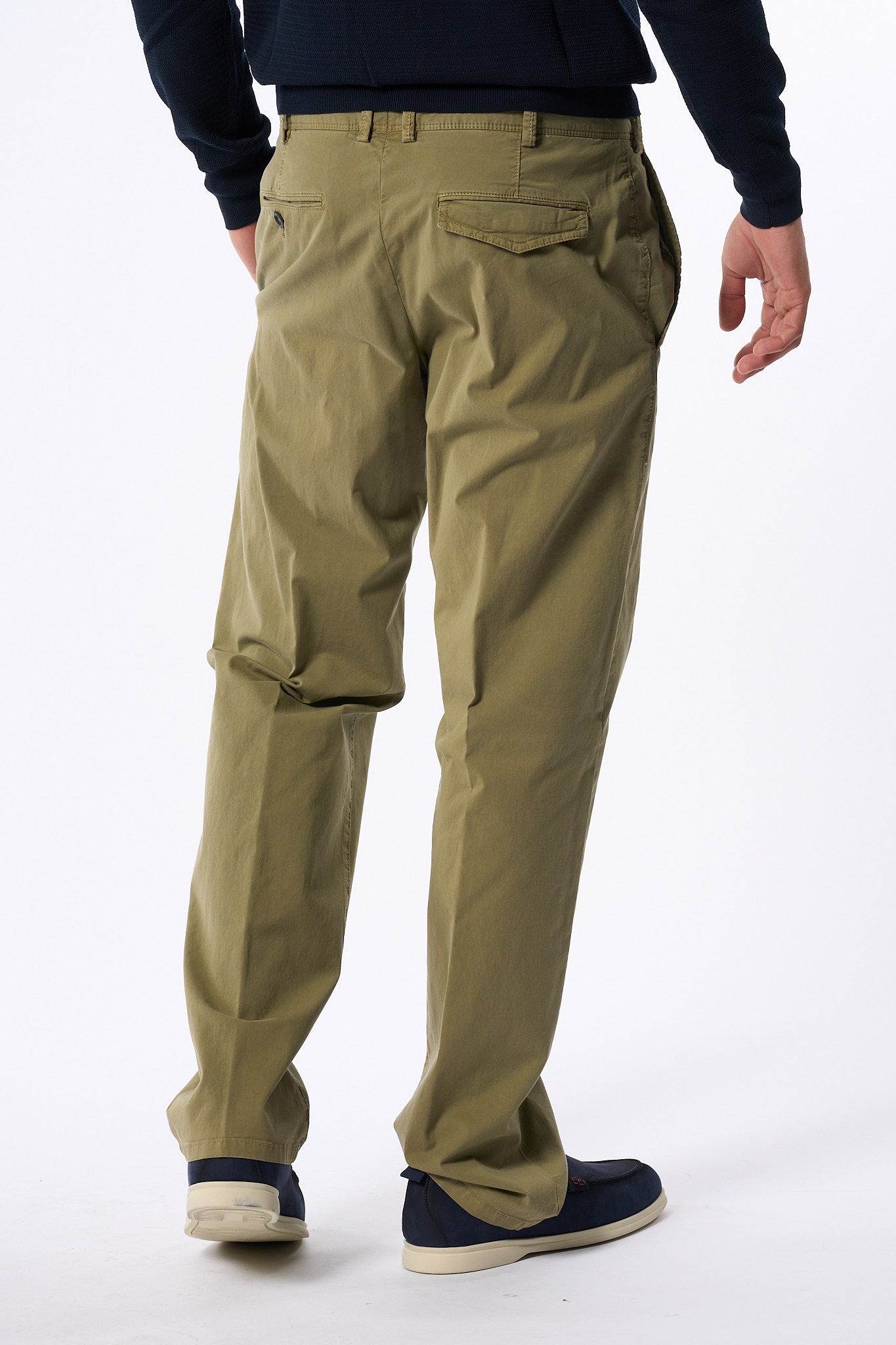 Pt Torino Pantalone Michael verde militare Uomo-7