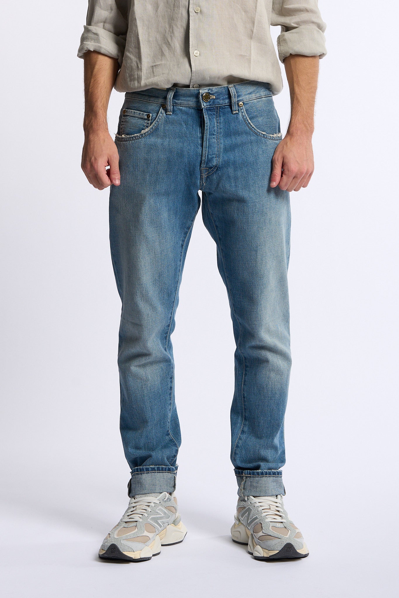 Pt torino Jeans Breakbeat Regular Chiaro Uomo-1