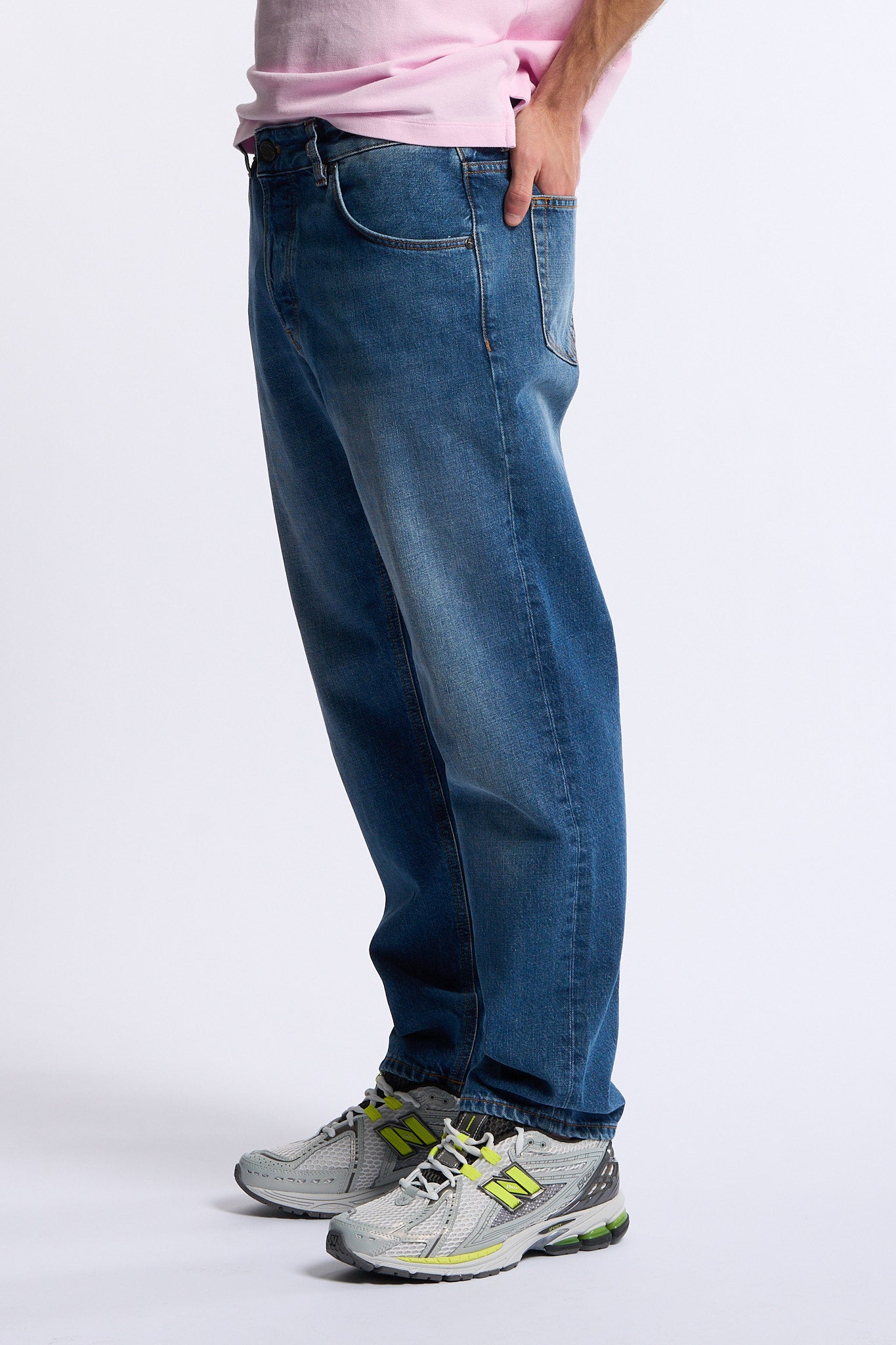 Pt torino Jeans Rebel Carrot Medio Uomo-5
