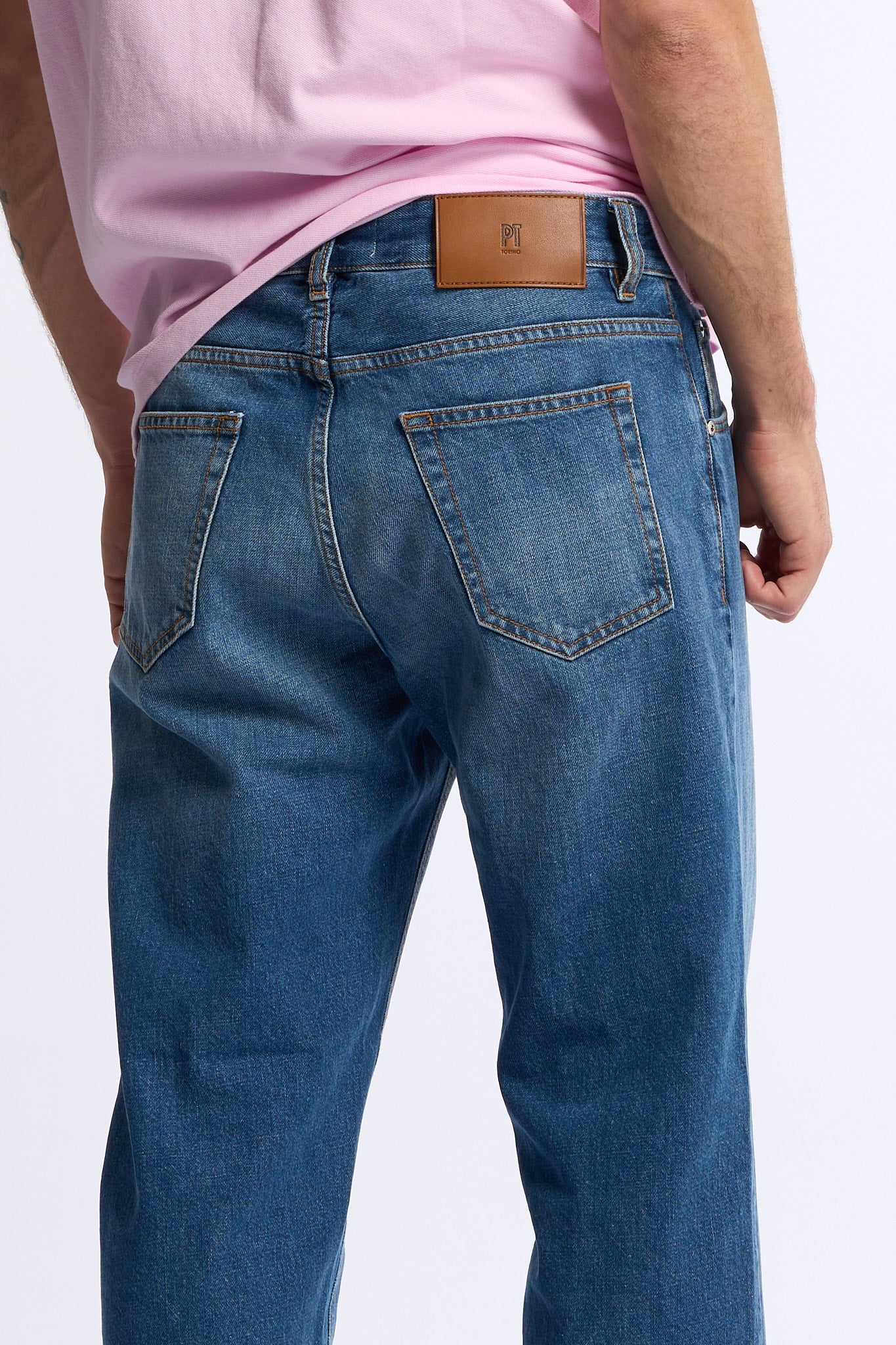 Pt torino Jeans Rebel Carrot Medio Uomo-2