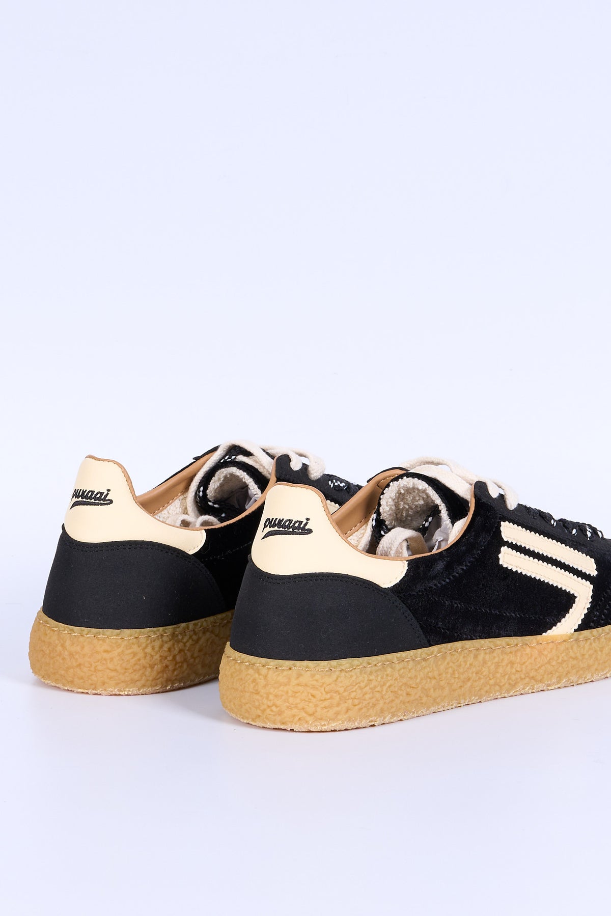 Puraai Sneaker 6.01 Xs Velluto Nero Donna-4