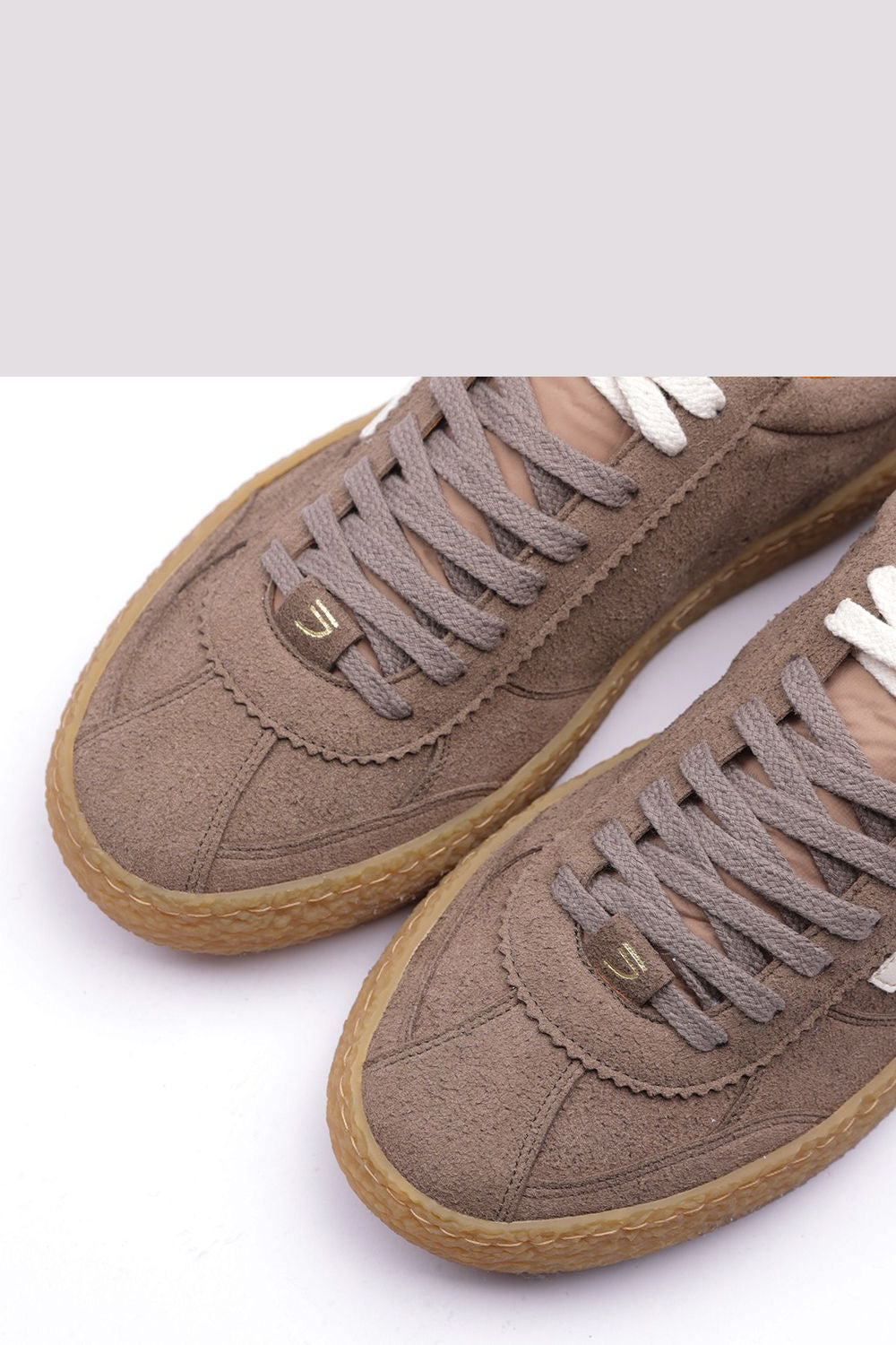 Puraai Sneaker VINTAGE Micro Suede Tabacco Uomo-2