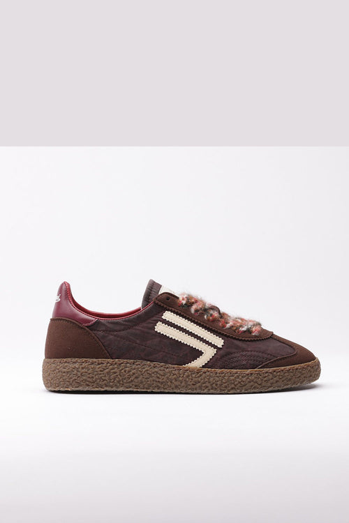 Puraai Sneaker XS in Nylon Marrone Donna