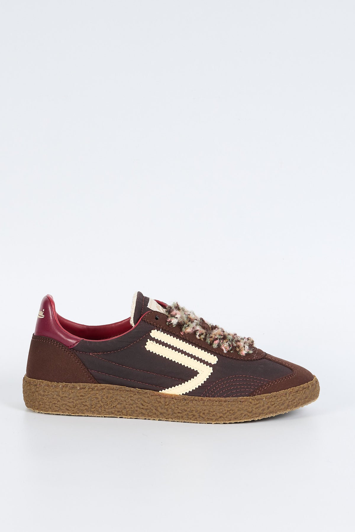 Puraai Sneaker XS in Nylon Marrone Donna-1