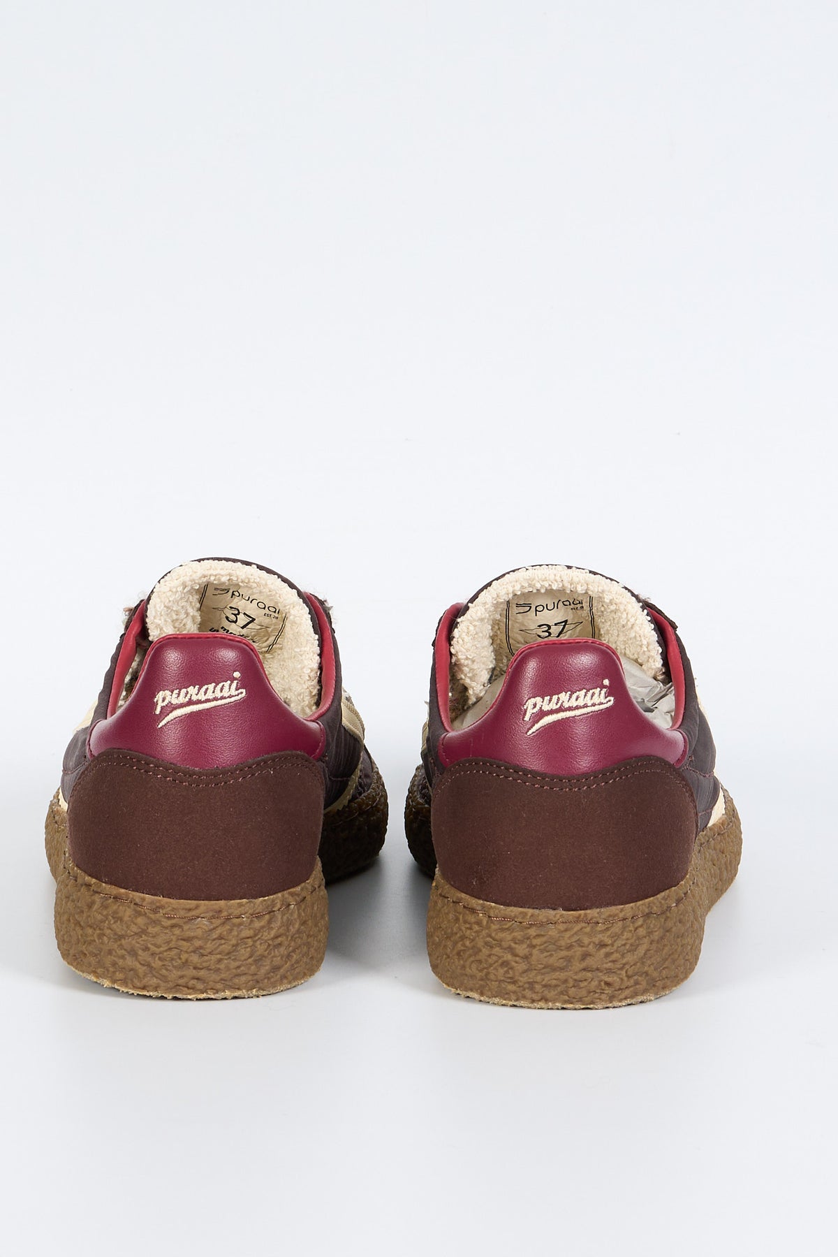 Puraai Sneaker XS in Nylon Marrone Donna-6
