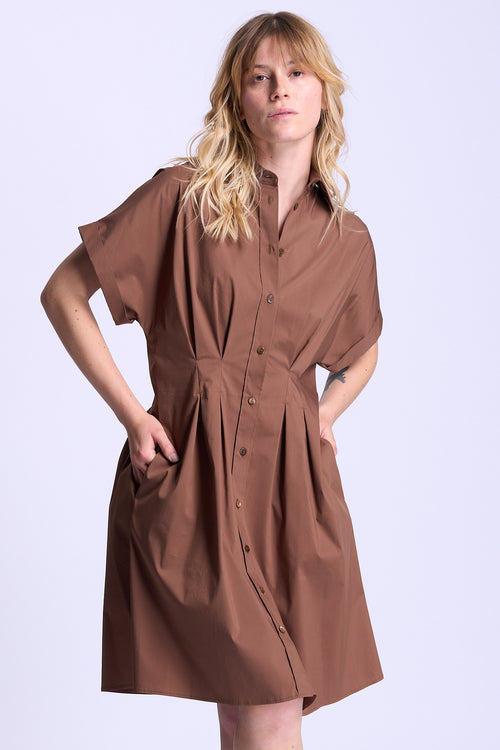 Purotatto Abitino Marrone Donna-2