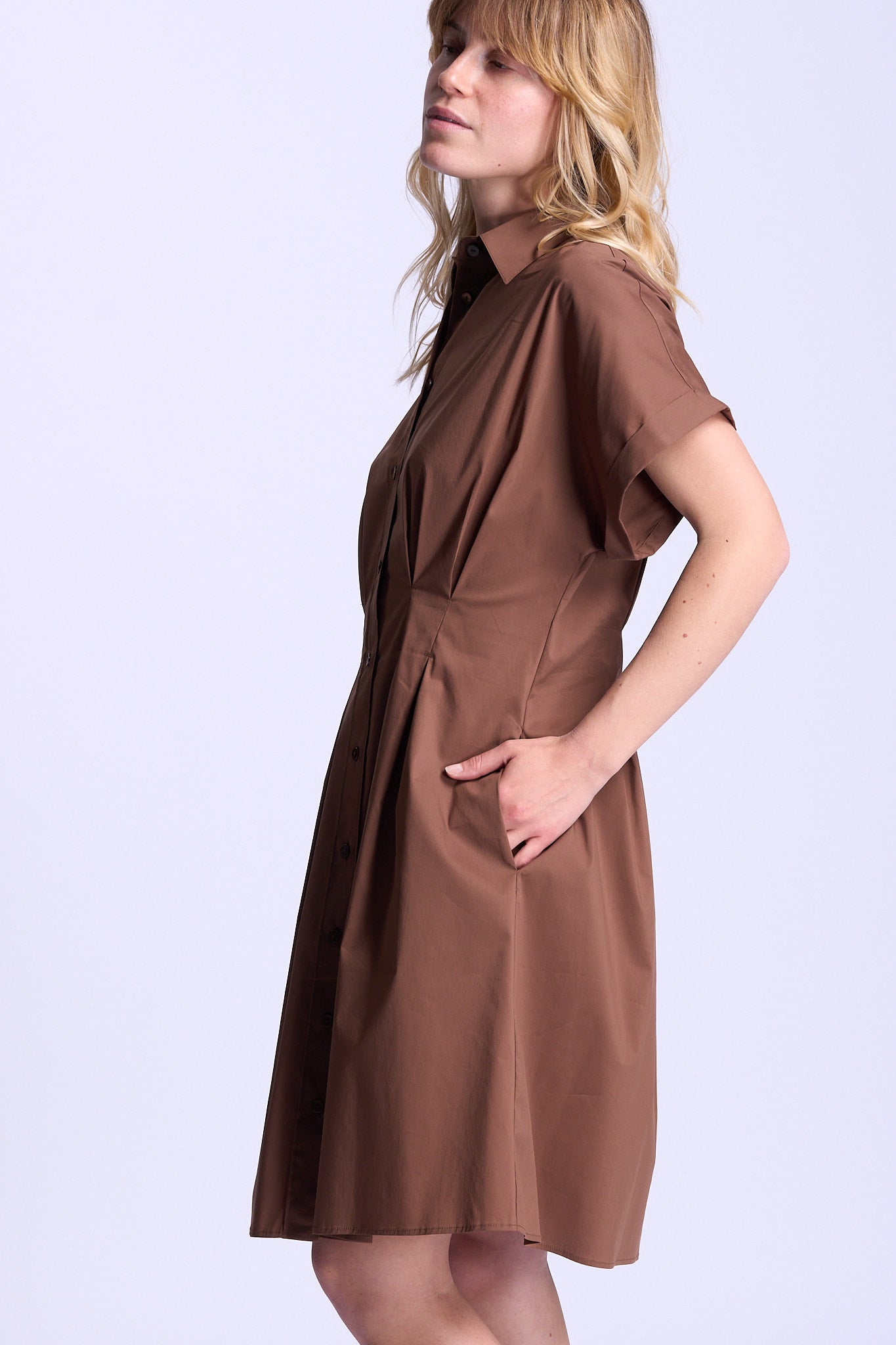 Purotatto Abitino Marrone Donna-5