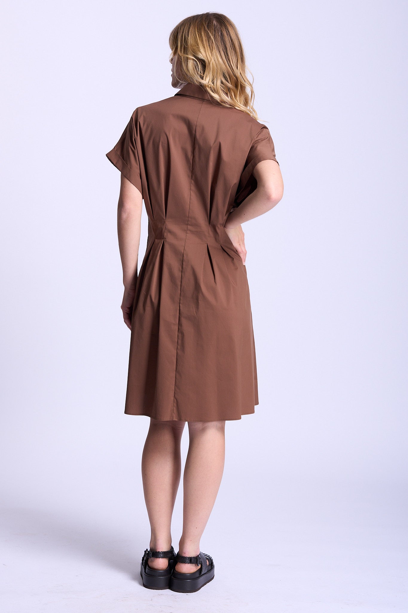 Purotatto Abitino Marrone Donna-6