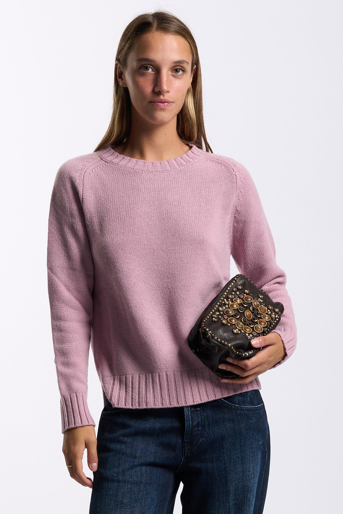 Purotatto Girocollo Rosa Donna-1