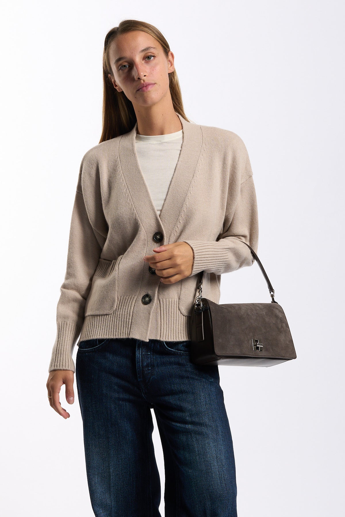 Purotatto T-shirt Manica Lunga Latte Donna-5
