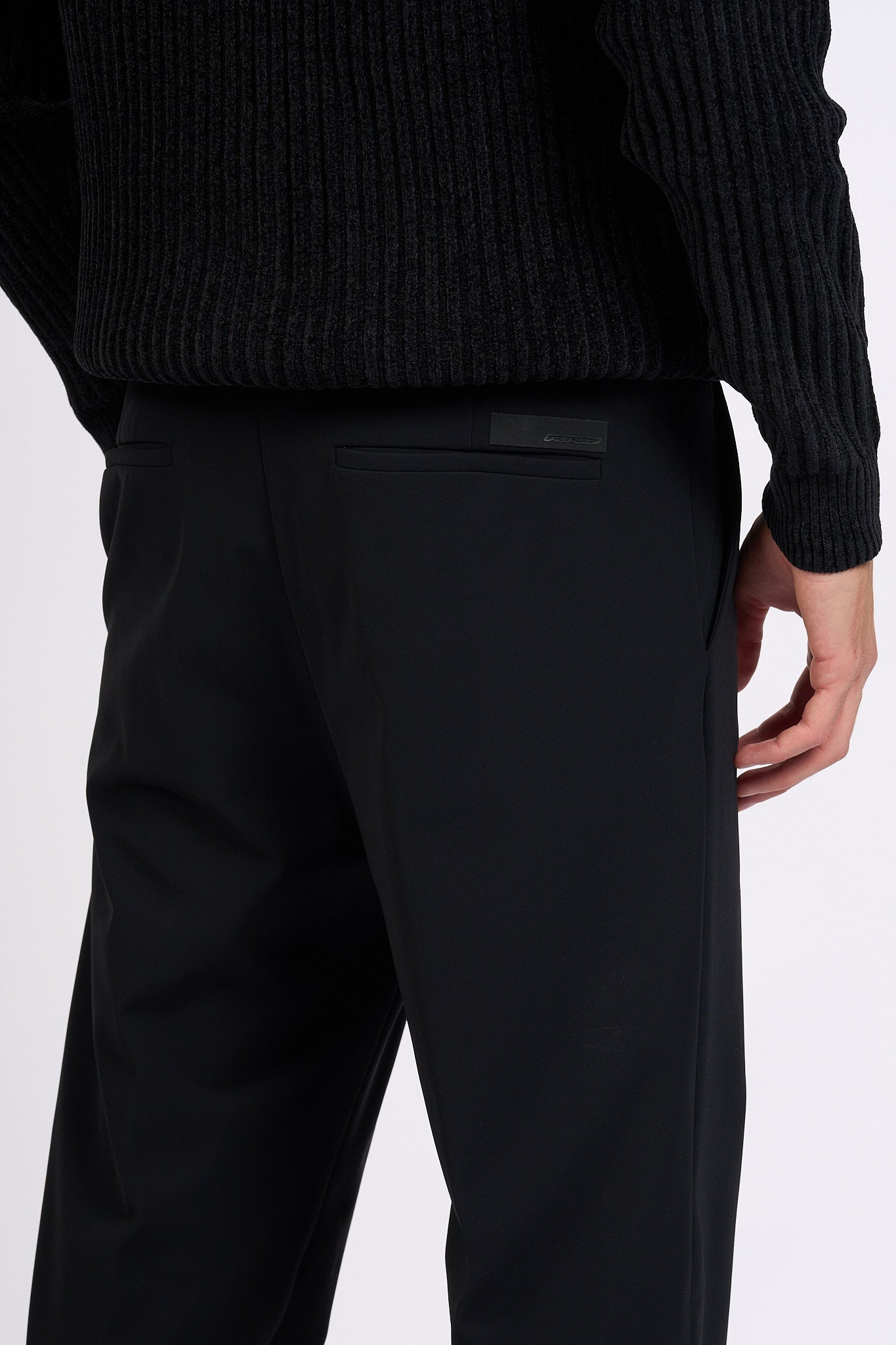 Rrd Pantalone Surflex Winter Chino Nero Uomo-7