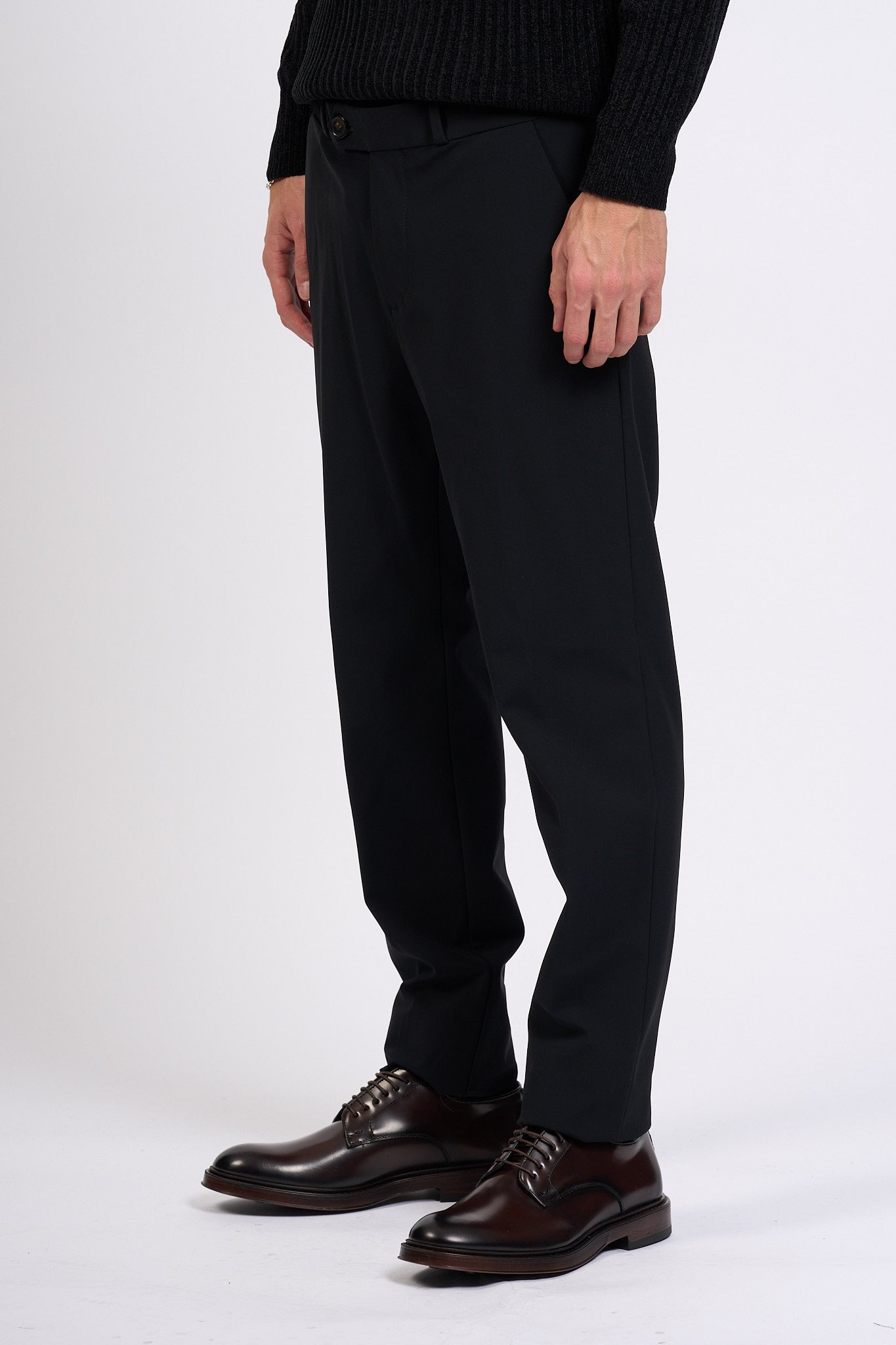 Rrd Pantalone Surflex Winter Chino Nero Uomo-5