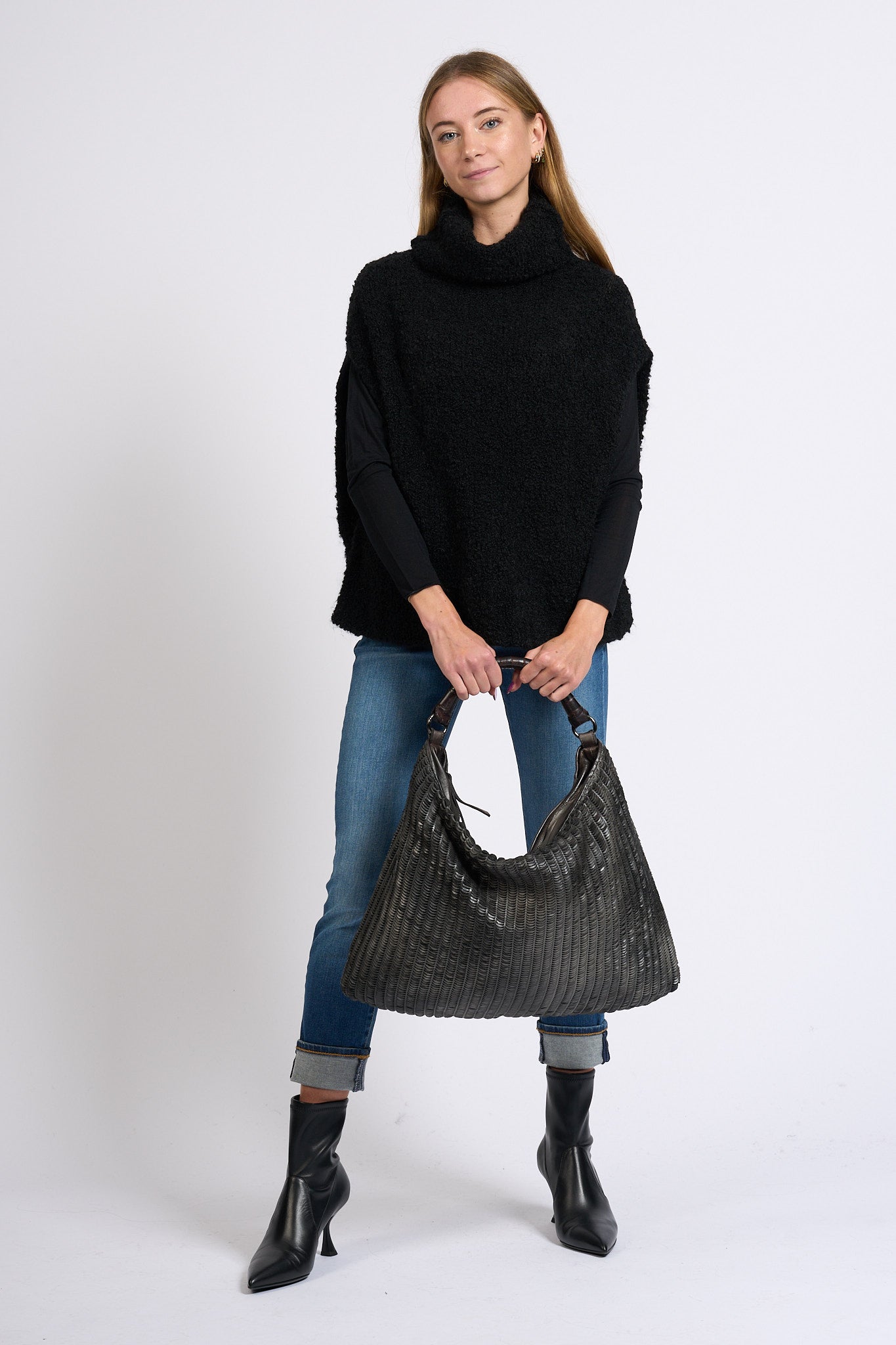 Reptile's house Borsa Grande Laserata Acciaio Donna-3