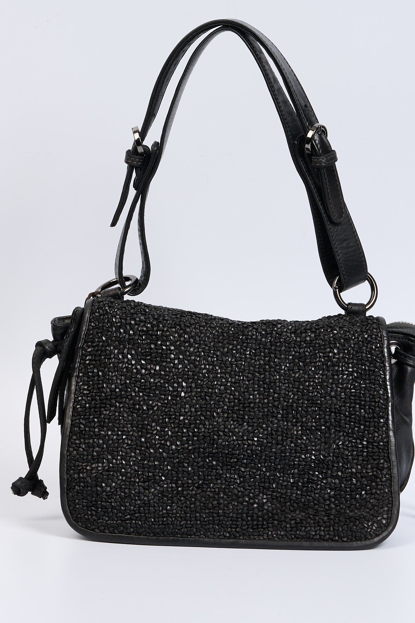 Reptile's house Borsa Wave Nero Donna-3