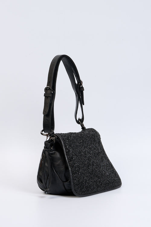 Reptile's house Borsa Wave Nero Donna-2