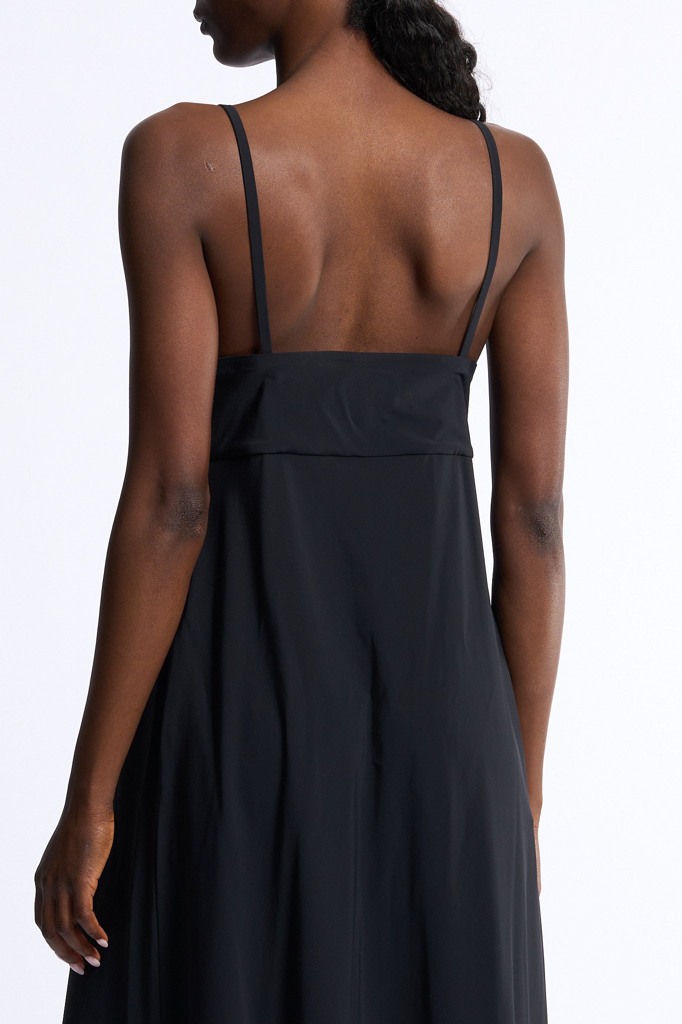 Rrd Abito Lungo Nero Donna-6
