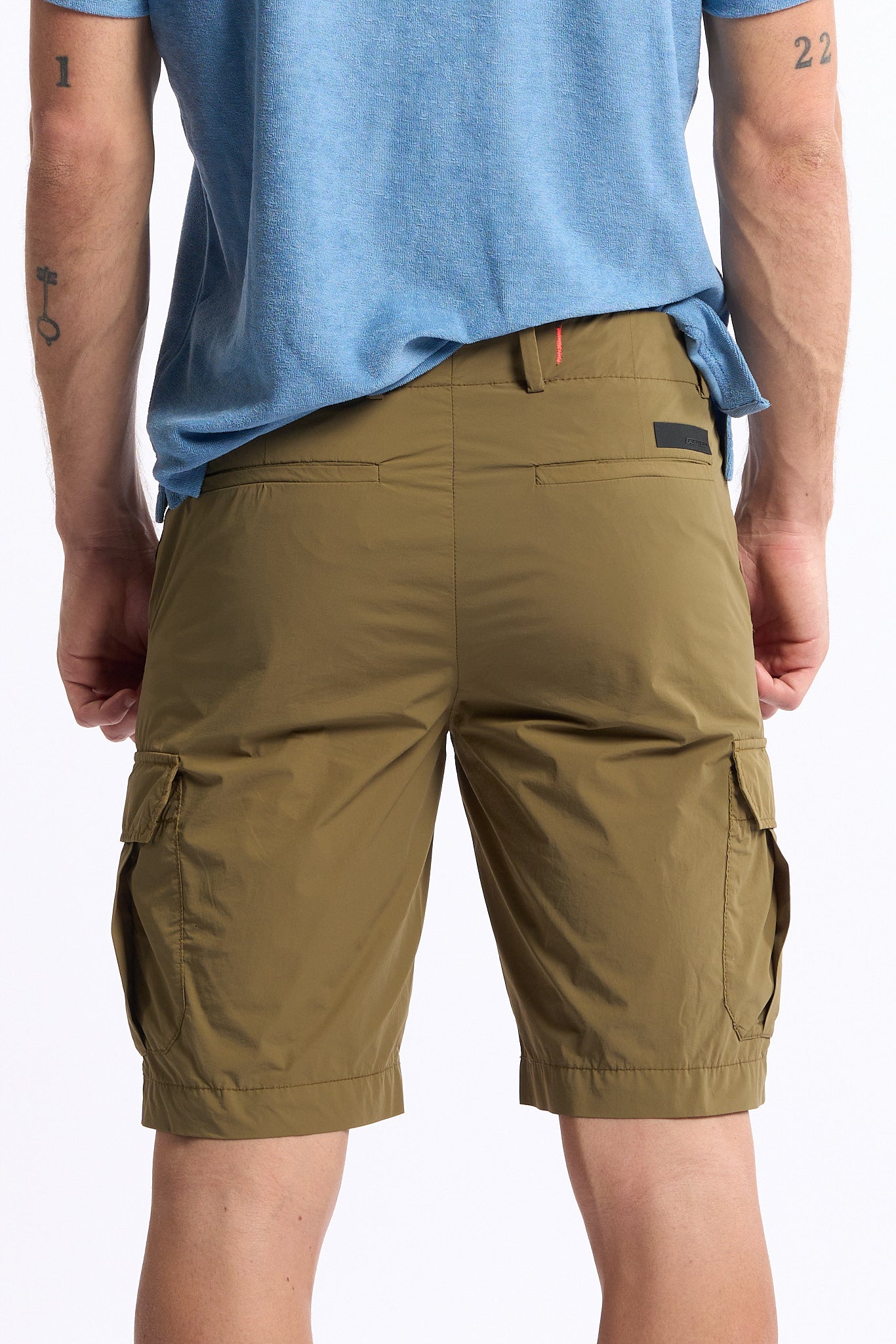 Rrd Bermuda Cargo Extralight Oliva Uomo-5