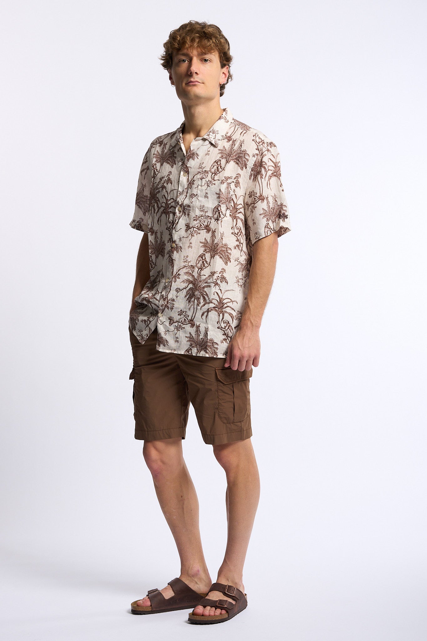 Rrd Bermuda Cargo Extralight Marrone Uomo-3