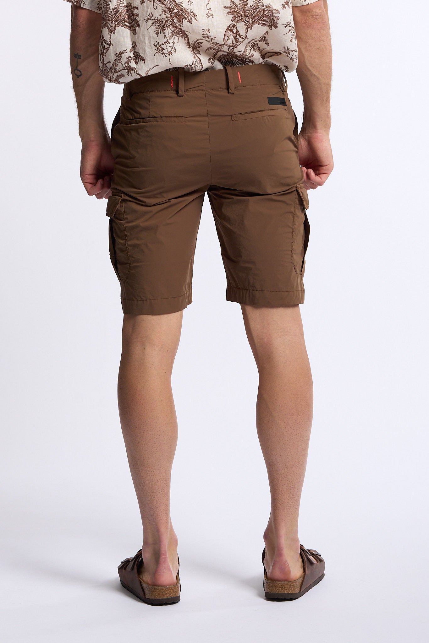 Rrd Bermuda Cargo Extralight Marrone Uomo-4