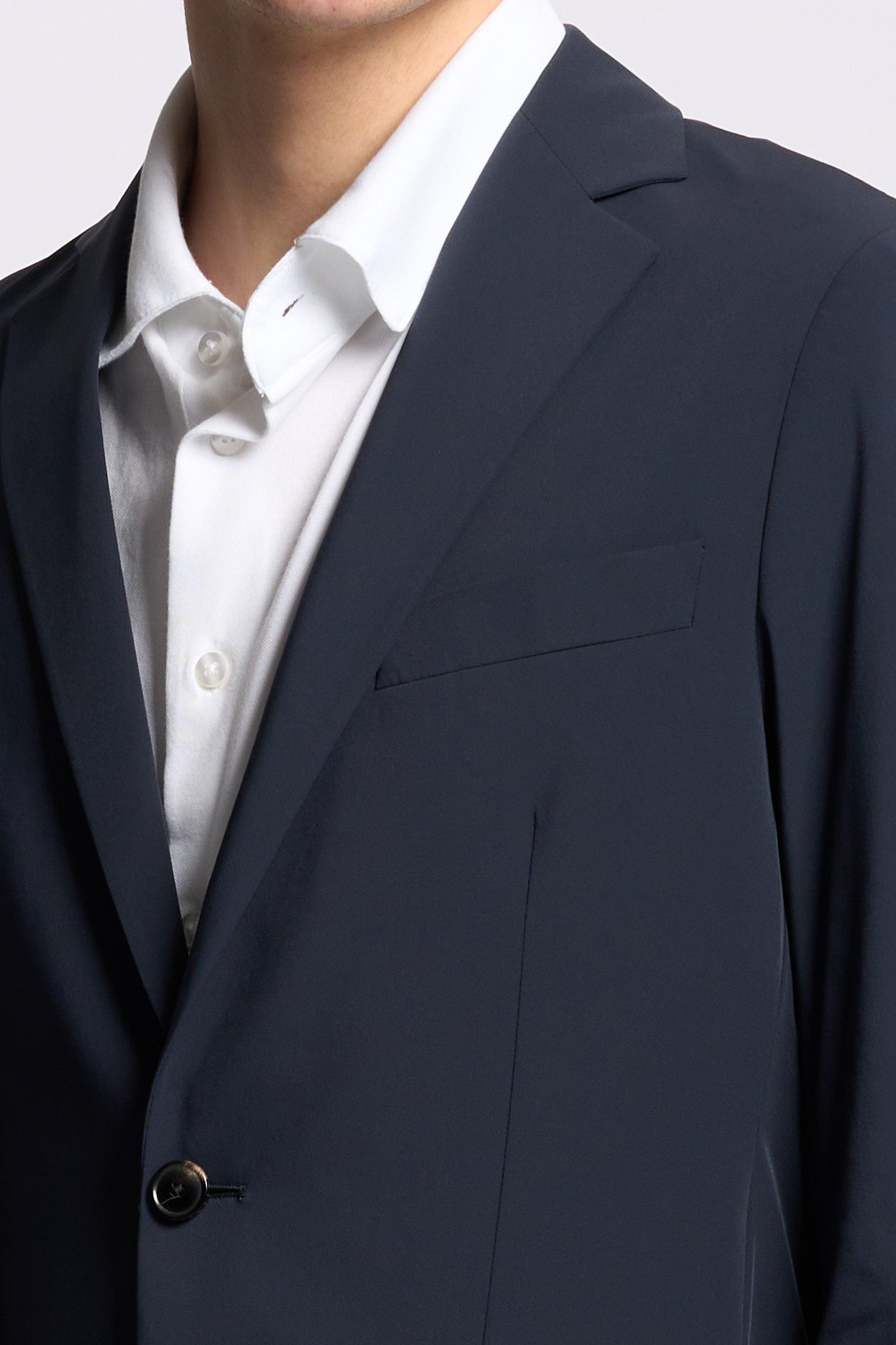 Rrd Blazer in Tessuto Tecnico Blu Uomo-5