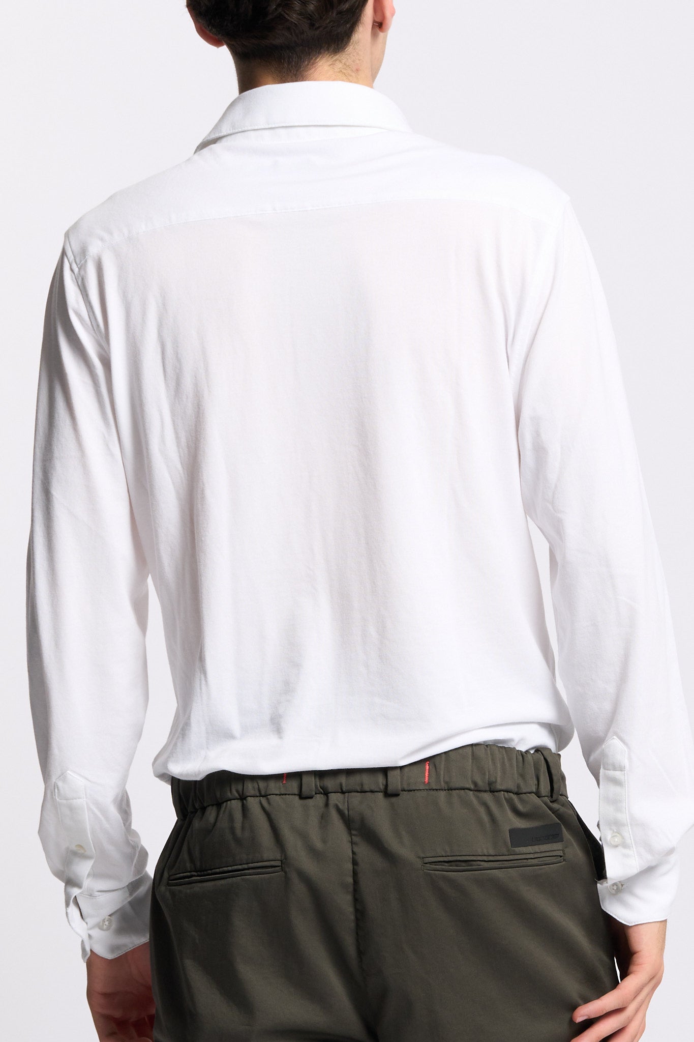 Rrd Camicia Cotone Tecnico Bianco Uomo-7