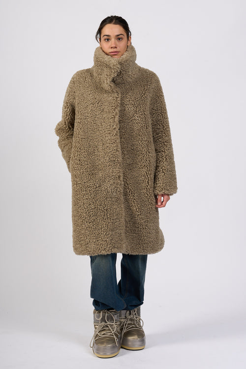 Rrd Cappotto Hybrid Tabacco Donna-2