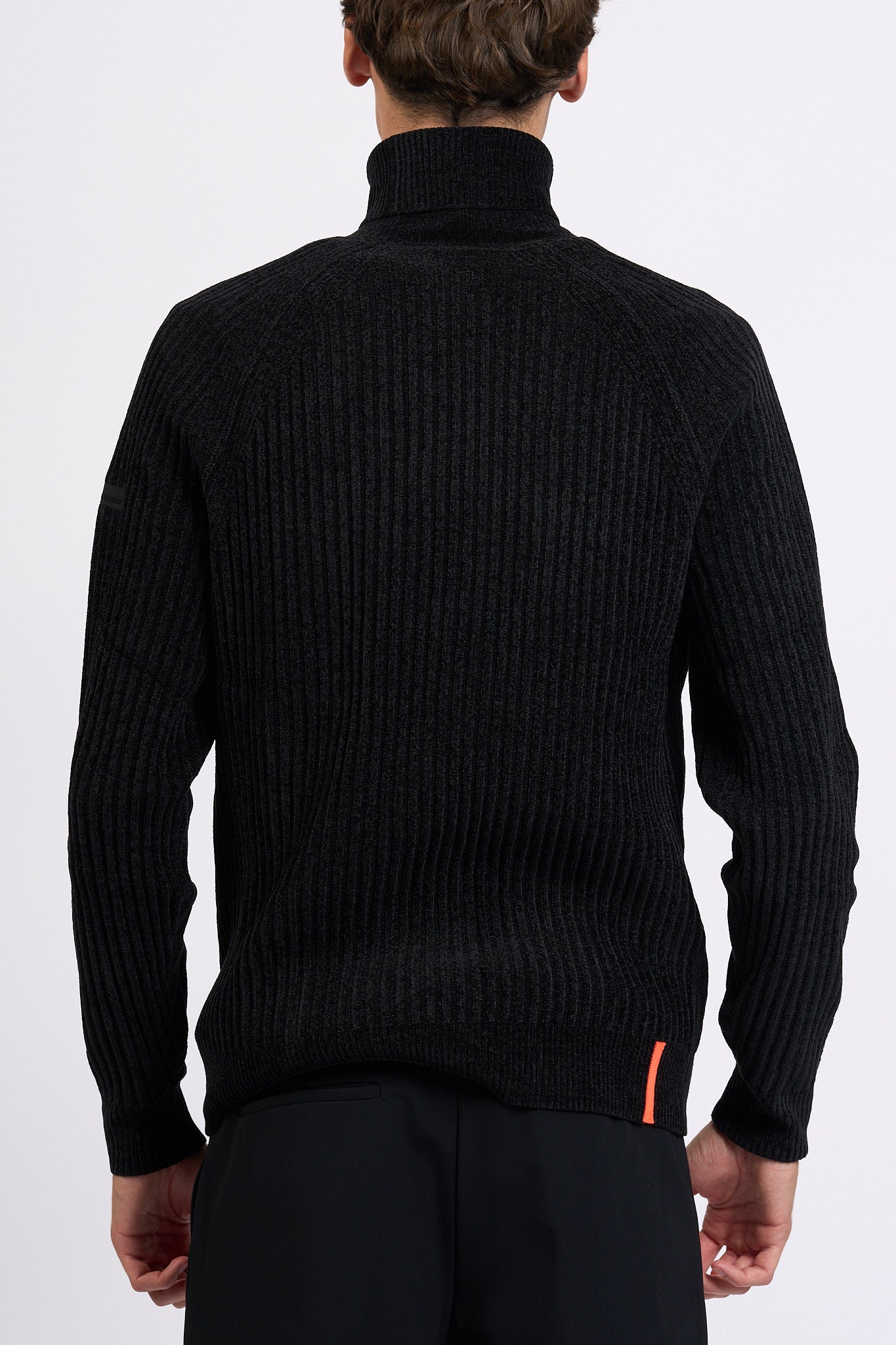 Rrd Dolcevita Ciniglia Nero Uomo-6