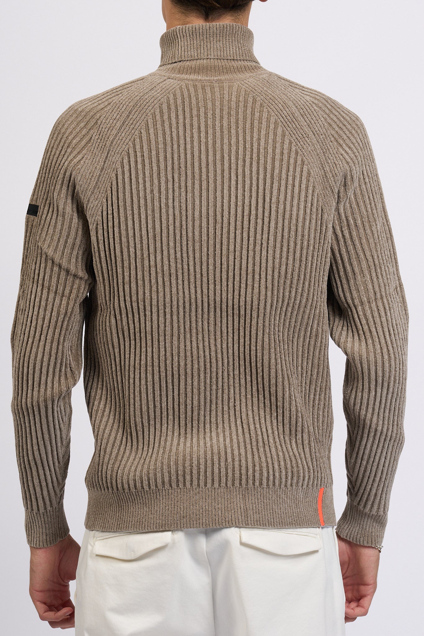 Rrd Dolcevita Ciniglia Beige Uomo-4