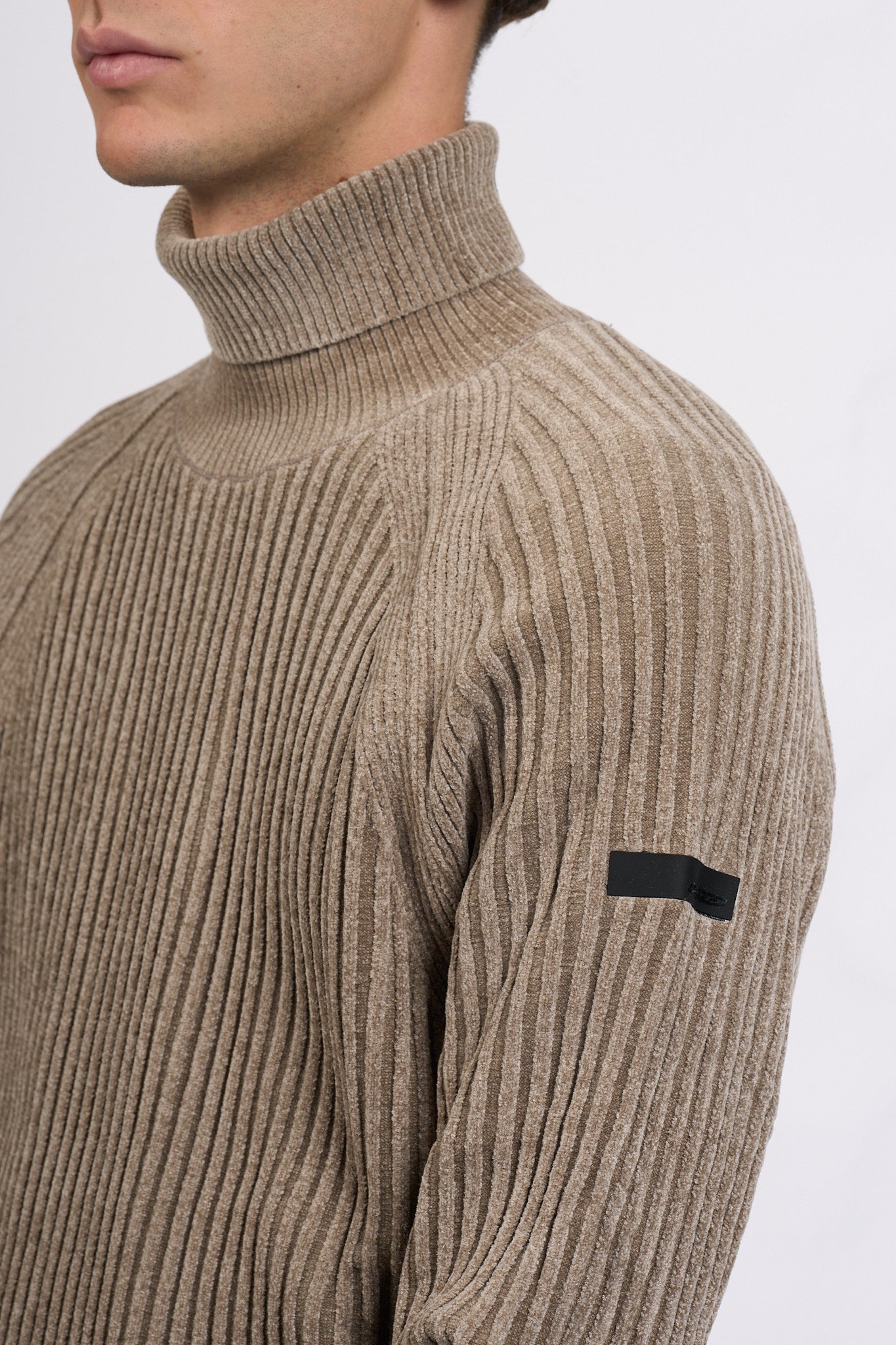 Rrd Dolcevita Ciniglia Beige Uomo-6