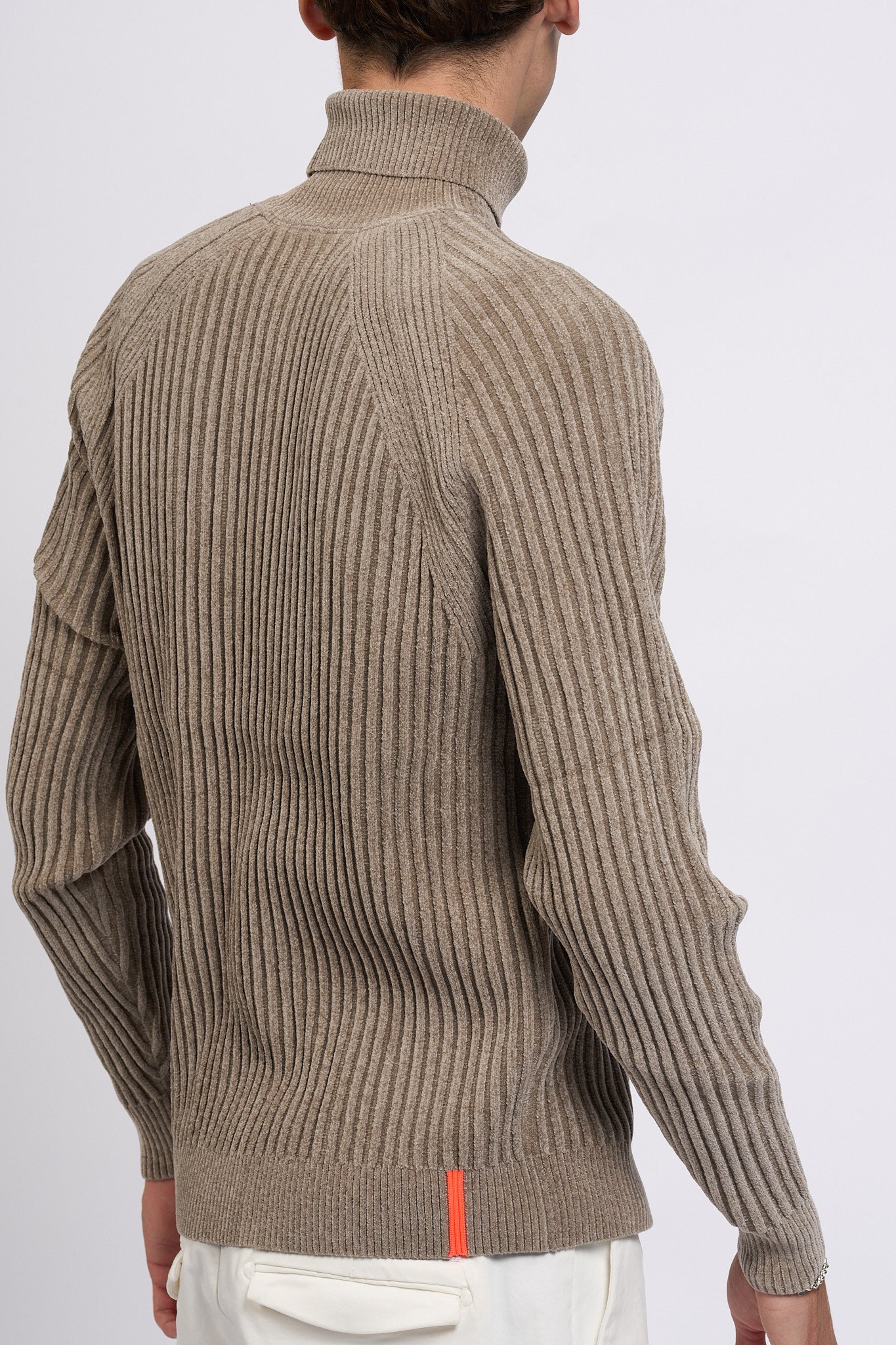 Rrd Dolcevita Ciniglia Beige Uomo-8