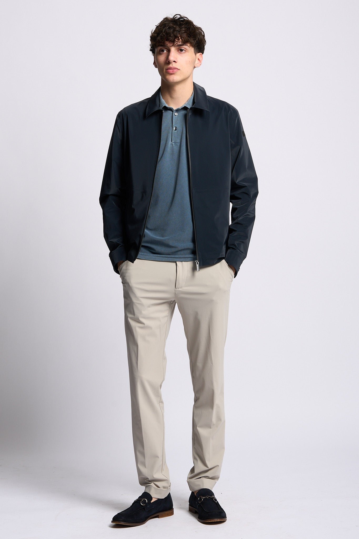 Rrd Giacca Estiva Wilson Blu Uomo-2