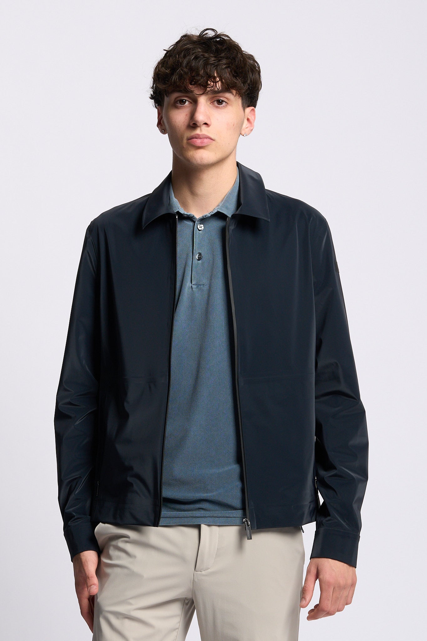 Rrd Giacca Estiva Wilson Blu Uomo-4