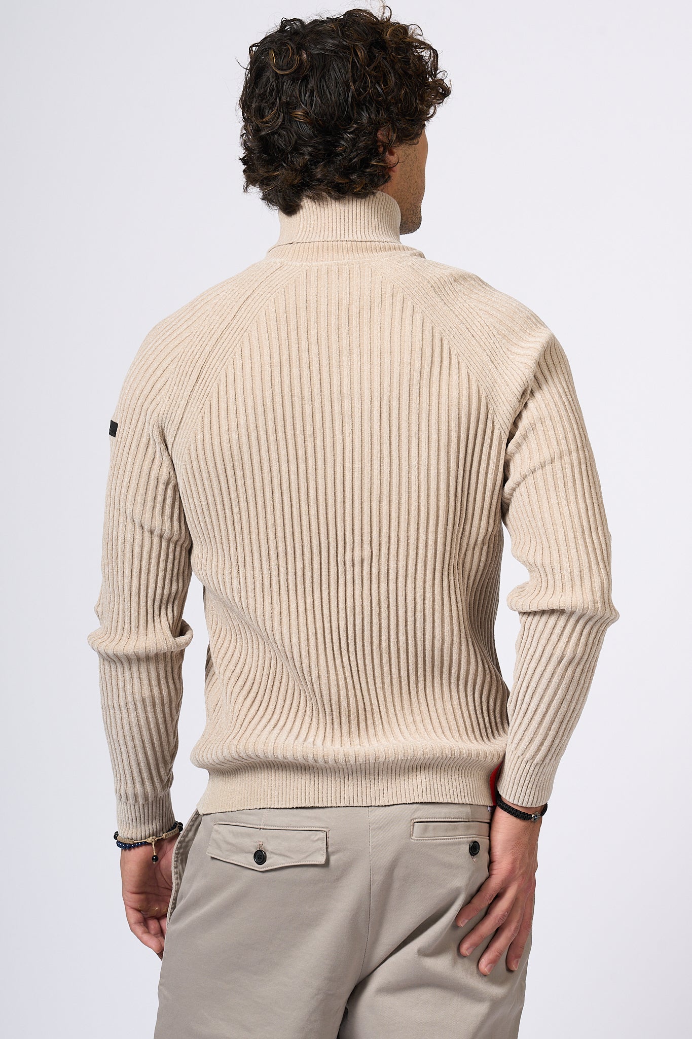 Rrd Turtleneck Sweater Sand Men-4