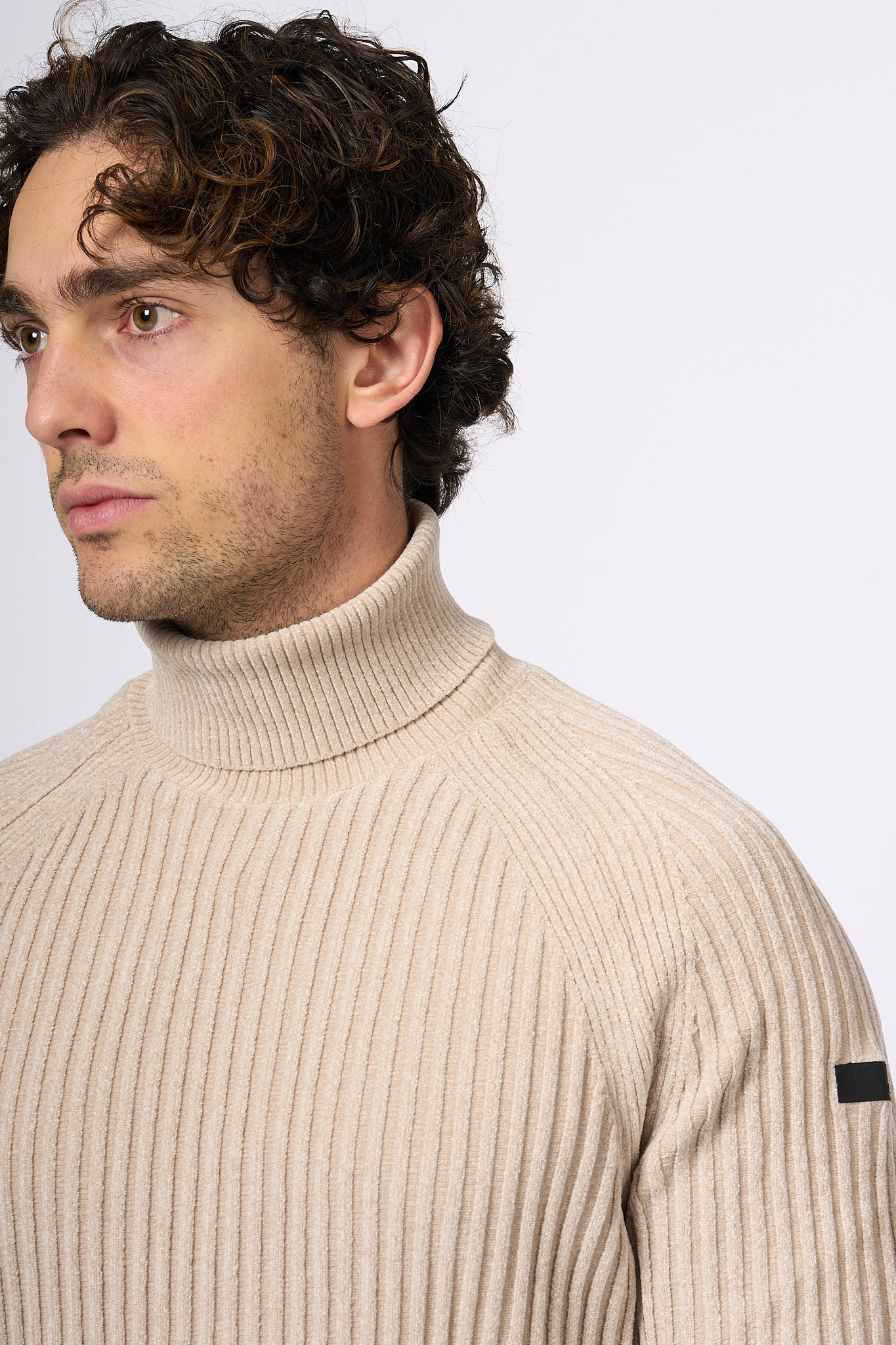 Rrd Turtleneck Sweater Sand Men-6