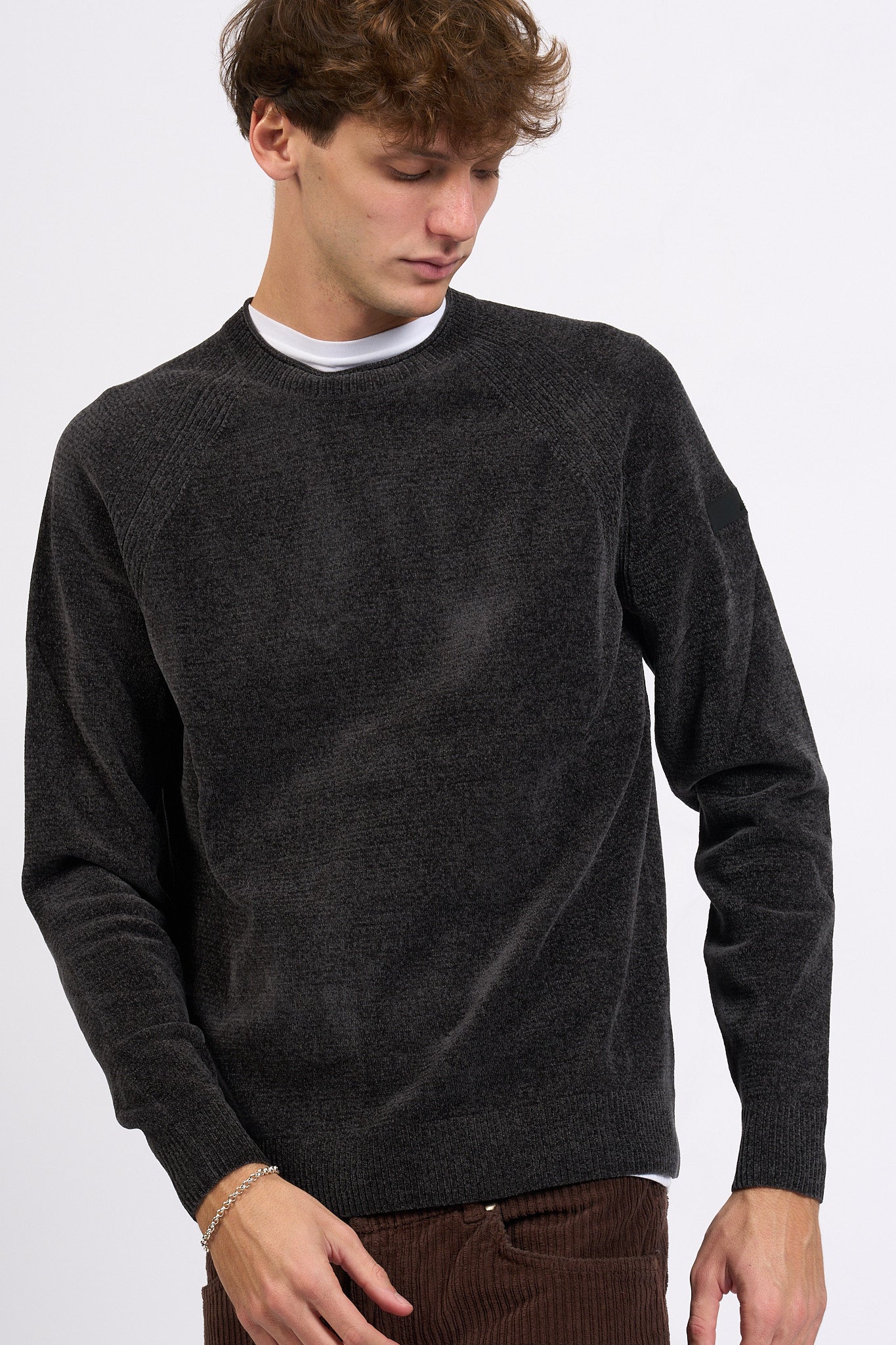 Rrd Maglia Ciniglia Grigio scuro Uomo-3