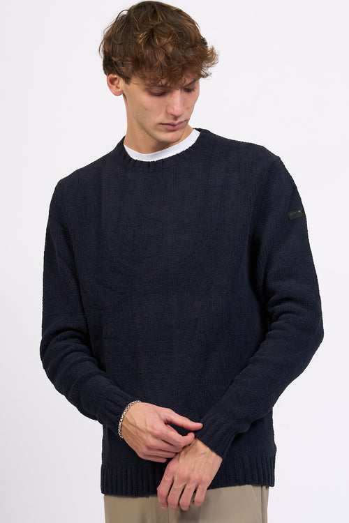 Rrd Maglia Girocollo Blu Uomo