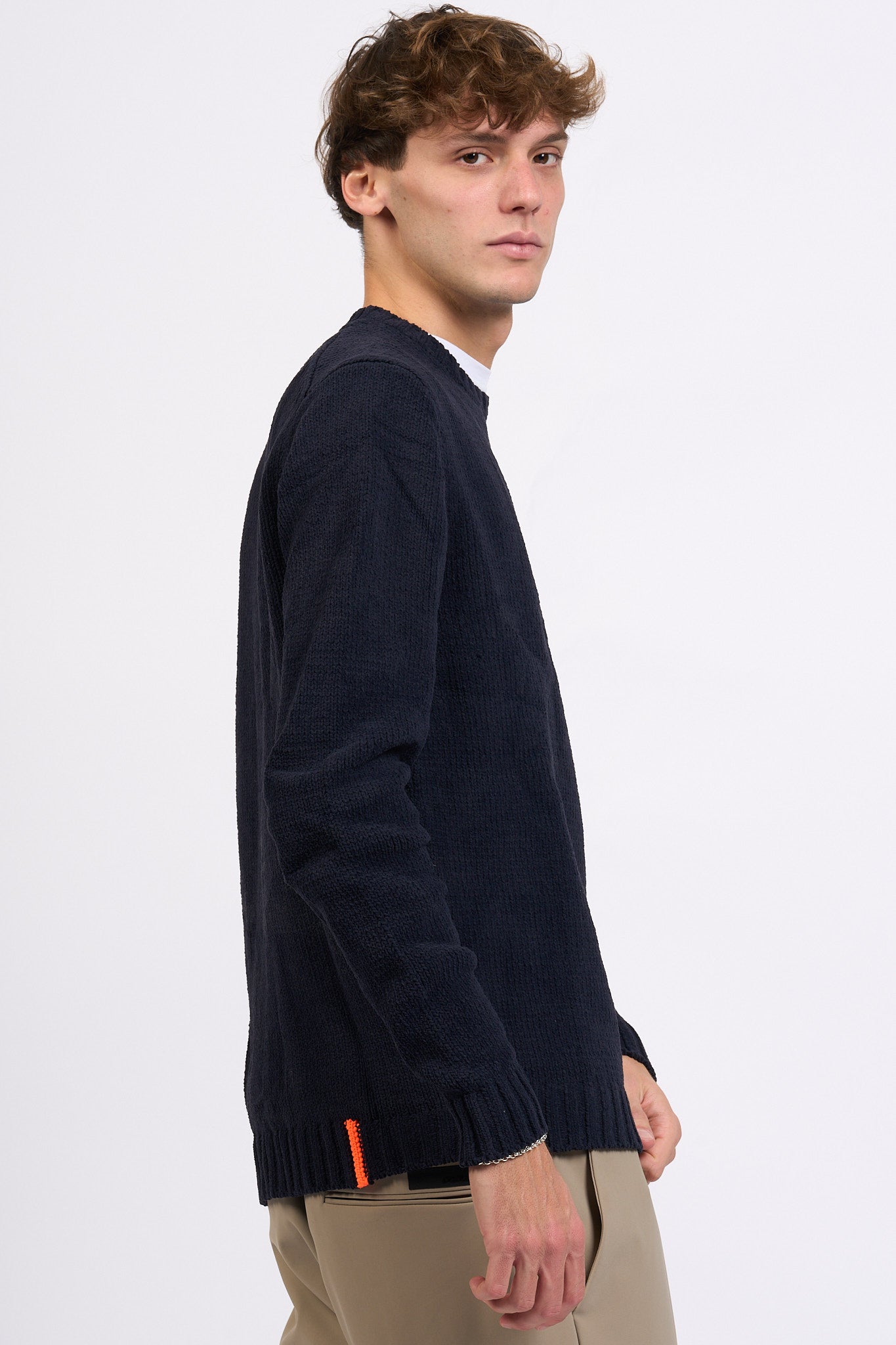 Rrd Maglia Girocollo Blu Uomo-2