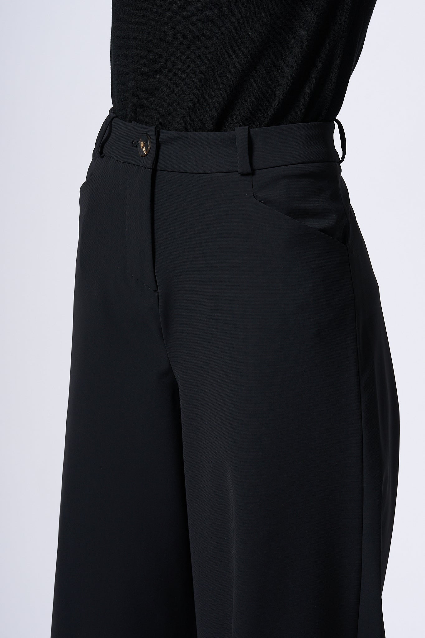 Rrd Livia Wide Leg Pants Black Women-6