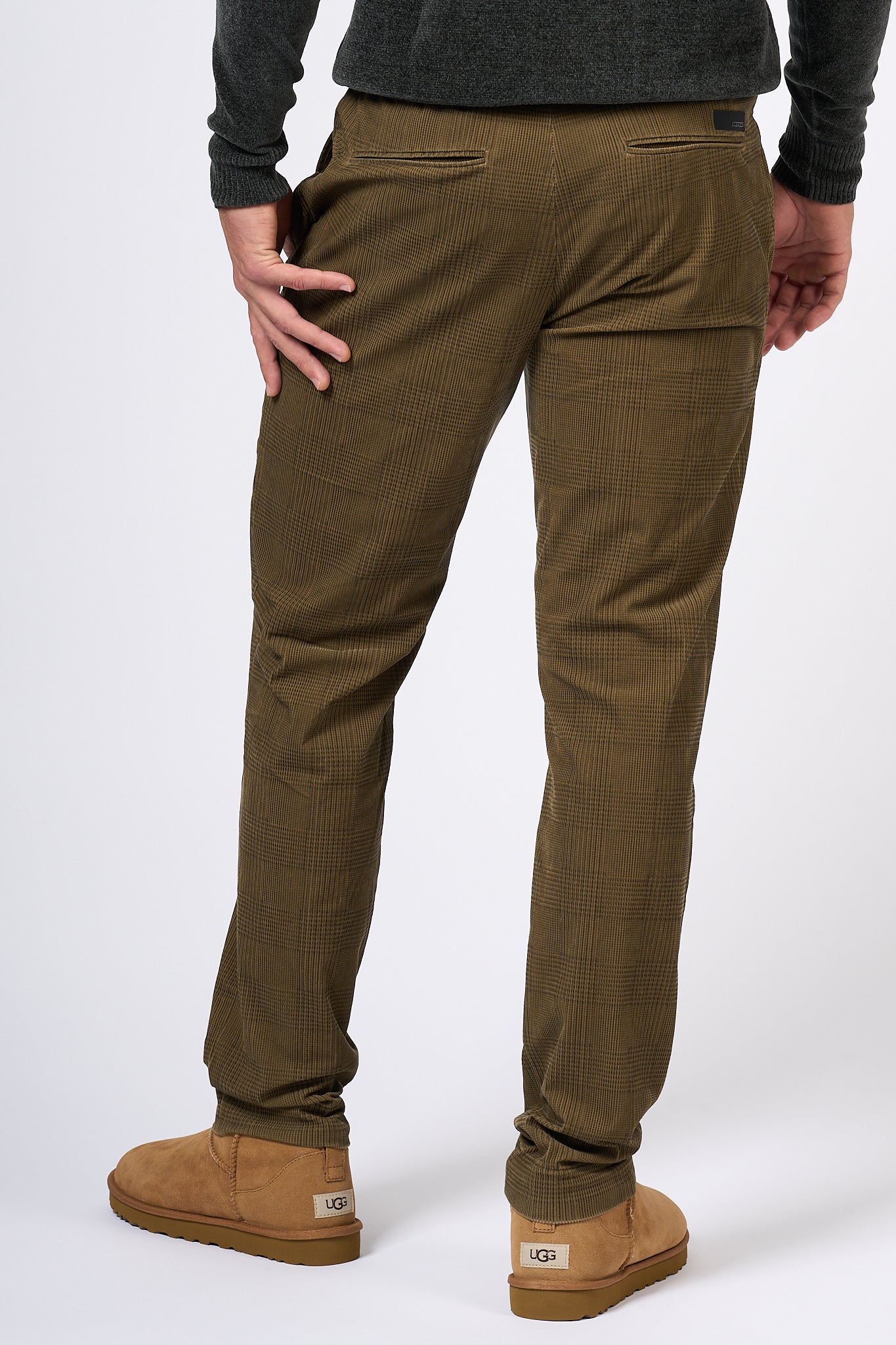 Rrd Green Velvet Pants Men-4