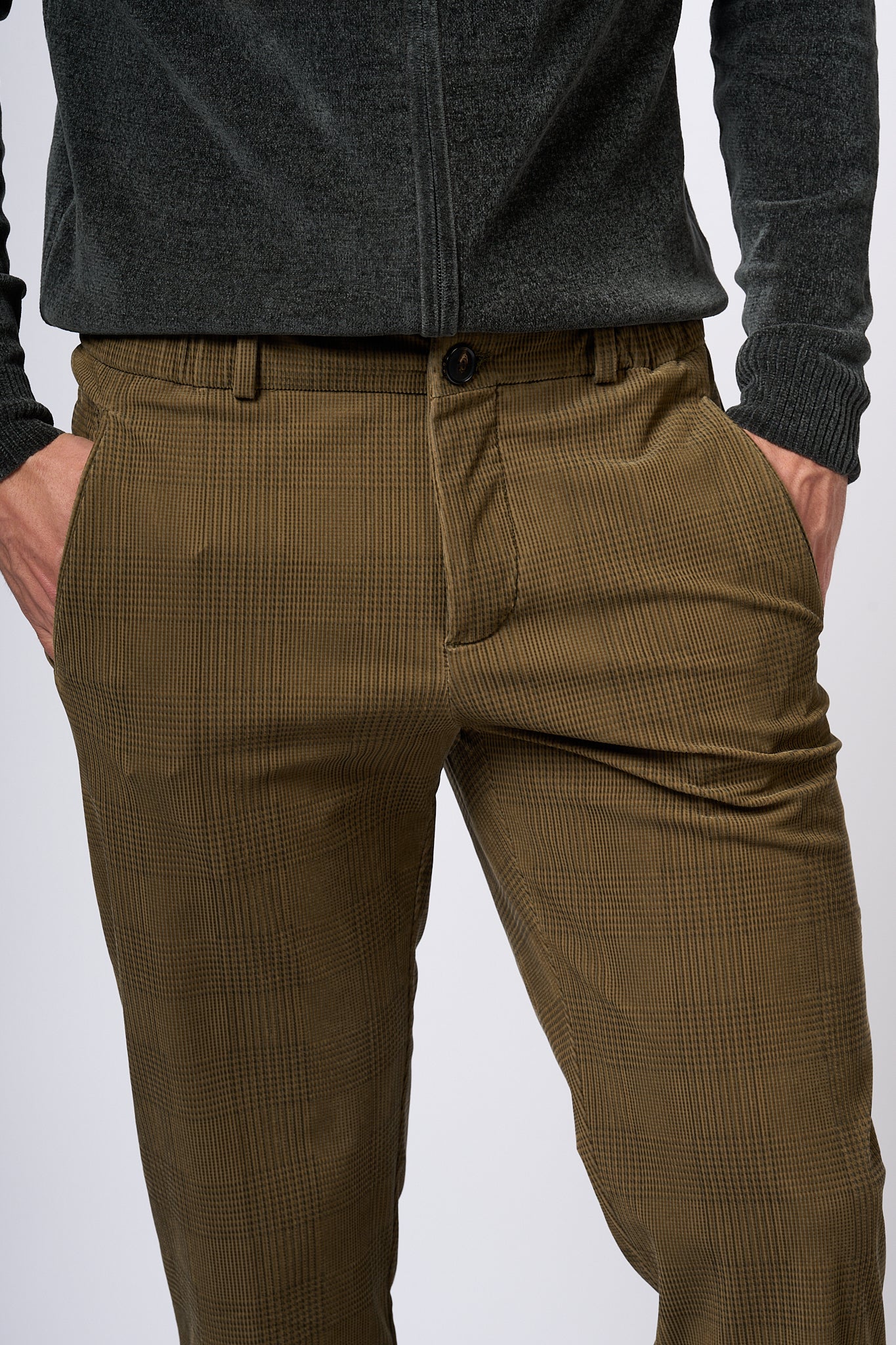 Rrd Green Velvet Pants Men-6