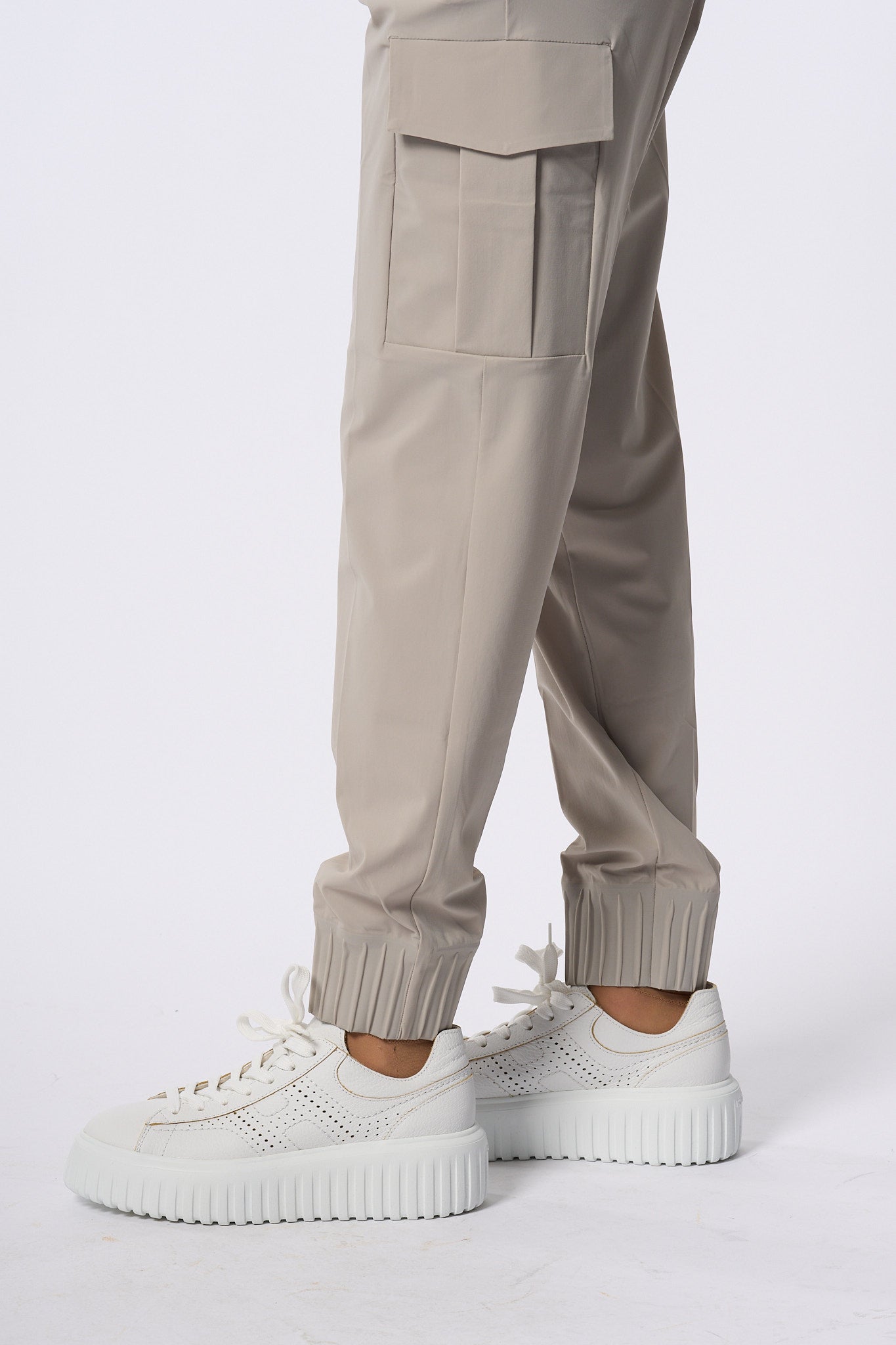 Rrd Pantaloni Cargo Sabbia Donna-7