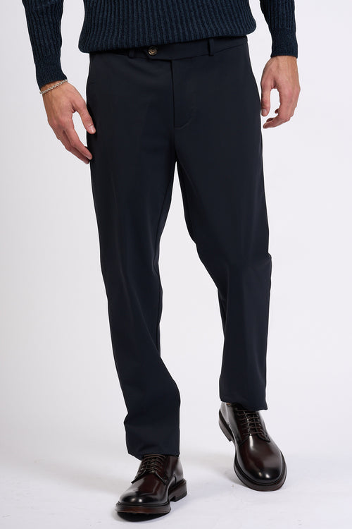 Rrd Pantaloni Soft Touch Blu nero Uomo