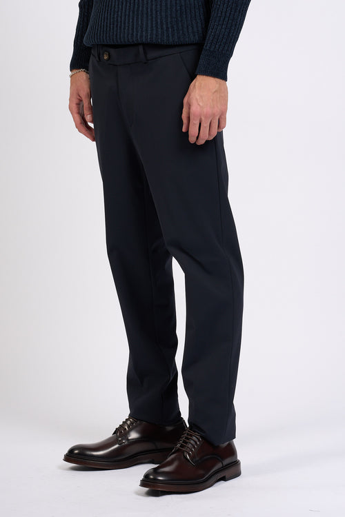 Rrd Pantaloni Soft Touch Blu nero Uomo-2